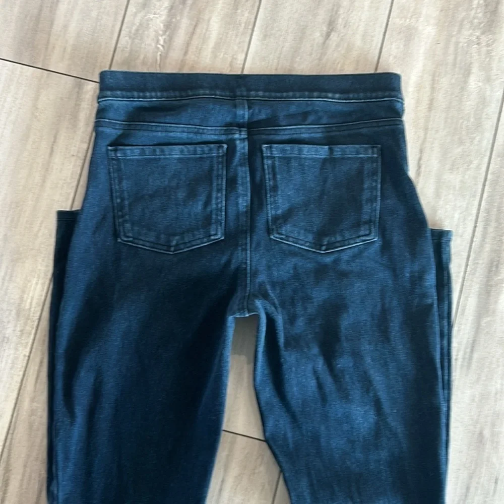 Spanx Jean-is Ankle Leggings 20018R leggings pull on size medium